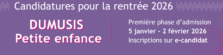 calendrier candidatures DUMUSIS peite enfance