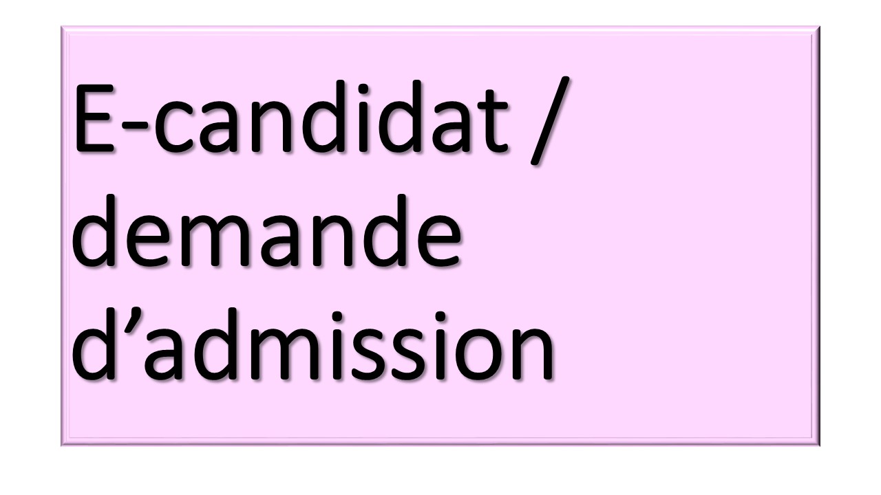 E-candidat SDL