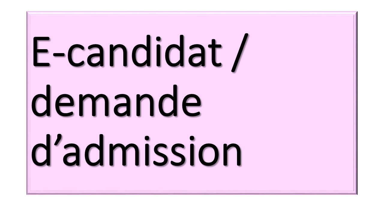 E-candidat SDL
