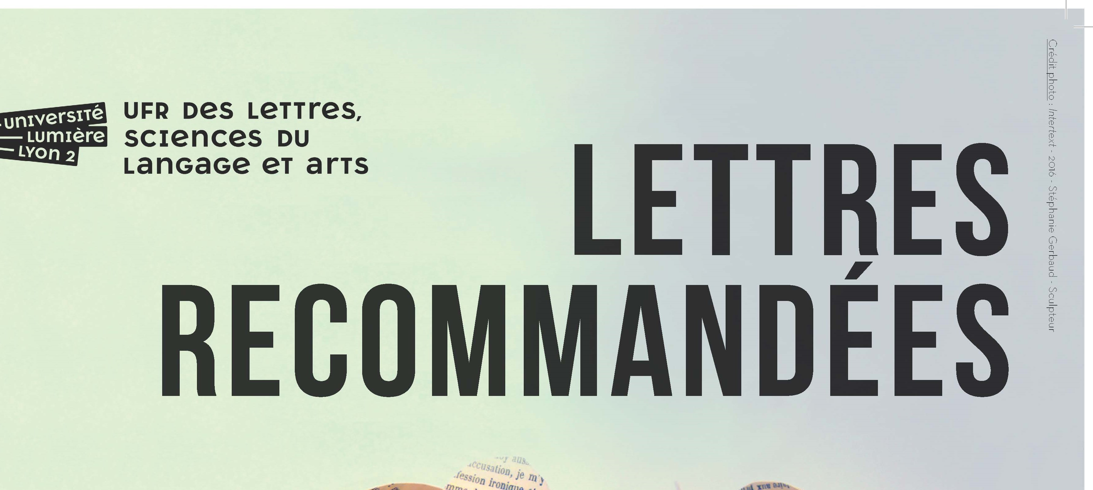 Lettres recommandées LESLA